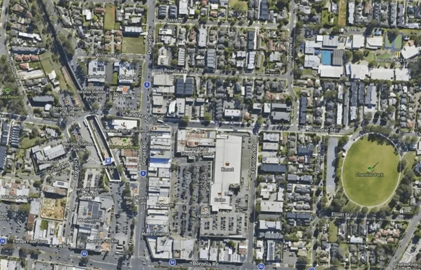 Boronia Activity Centre (NE): strata fragmentation and density constraints near station